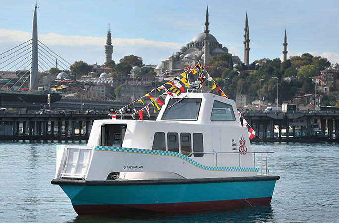 İstanbul trafiğine deniz taksi çözümü