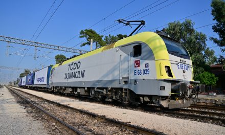 Elektrikli tren ile gıda sevkiyatı