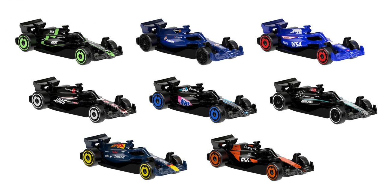 Hot Wheels F1 araçlarını tanıttı