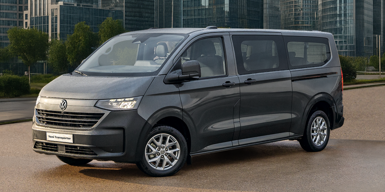 VW Transporter Camlı Van yola çıktı