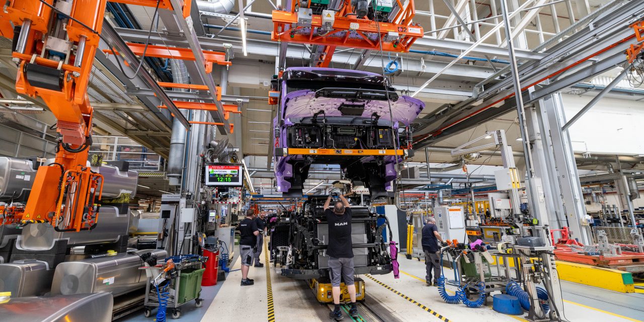 MAN elektrikli kamyonların seri üretimine başladı