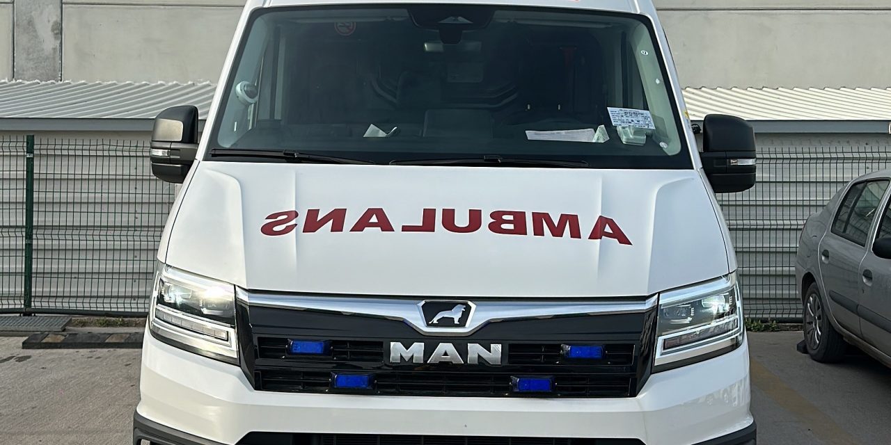 MAN TGE Ambulans ile Türkiye’de Bir İlke İmza Attı