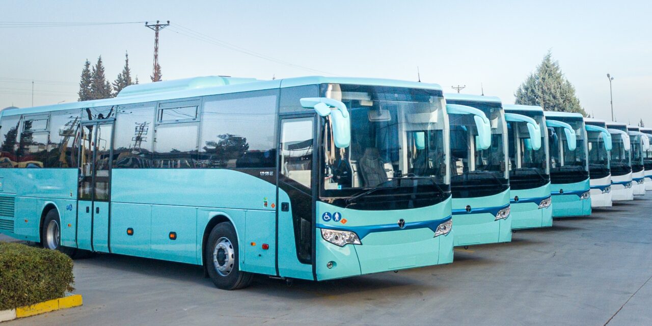 Portekiz ve İtalya’ya 65 otobüs yolladı