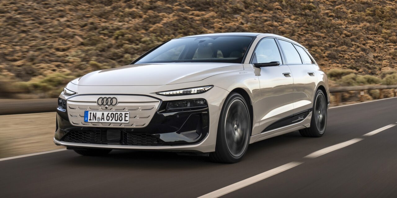 Buzlu yollarda A6 Avant e-tron 441 km yaptı
