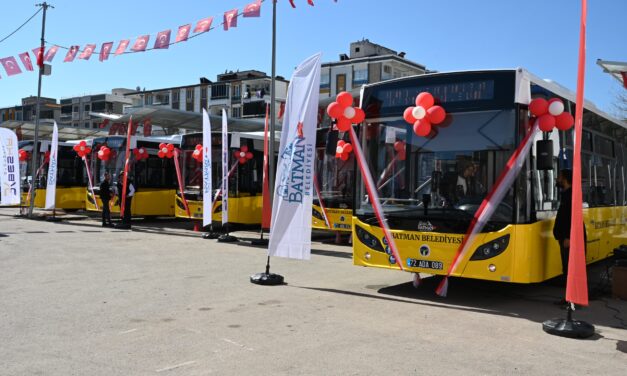TEMSA, Batman Belediyesi’ne 10 yeni araç teslim etti