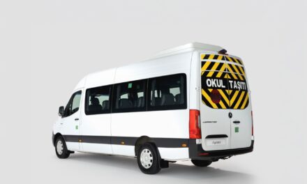 340 km menzilli eSprinter Minibüs yola çıktı
